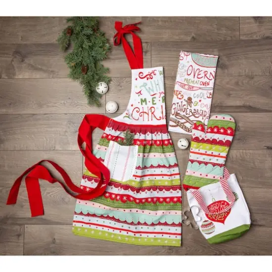 DII&reg; Whisk Merry Christmas Skirt Apron {5}