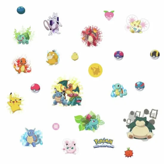RoomMates Pok&eacute;mon Iconic Peel & Stick Wall Decals {1}