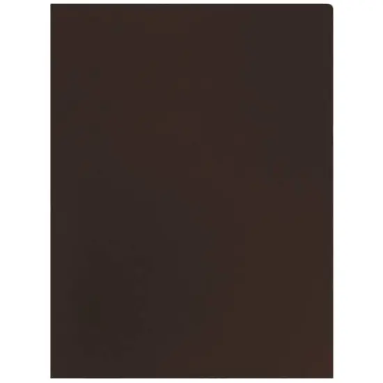 JAM Paper Premium Matte 2-Pocket Folders, 100ct. Chocolate Brown {7}