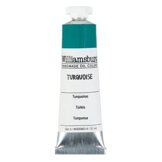 Williamsburg&reg; Artist Oil Colors, 37mL Turquoise {1}