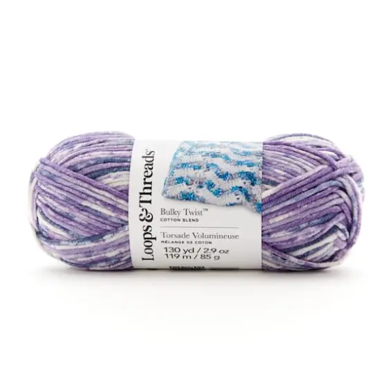 Bulky Twist&trade; Multi Yarn by Loops & Threads&reg; Lavender Glow {1}