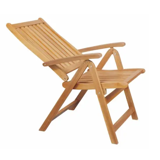 Acacia Wood Folding Outdoor Patio Chairs {3}