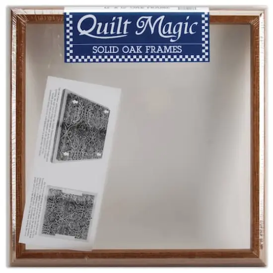 Quilt Magic 12" Oak Frame {1}