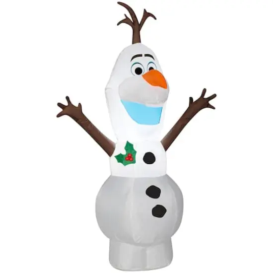 4ft. Airblown&reg; Inflatable Christmas Olaf {1}