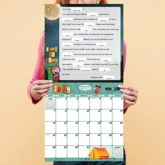 TF Publishing 2024 Mad Libs Wall Calendar {6}