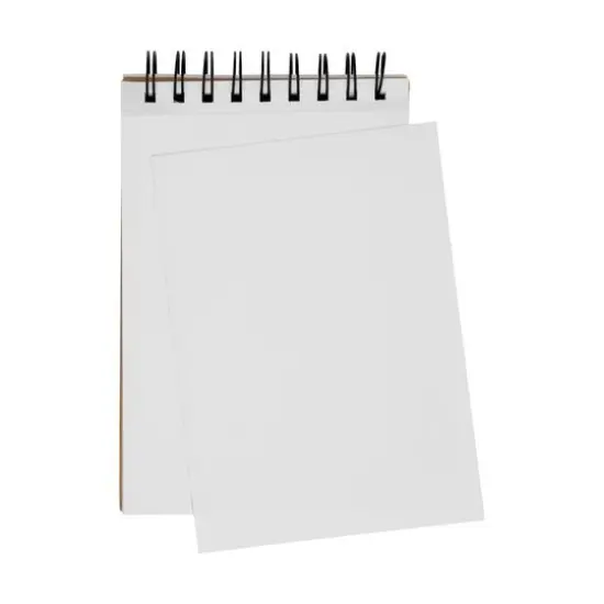 OOLY Large White Paper D.I.Y. Sketchbook, 8" x 10.5" {3}