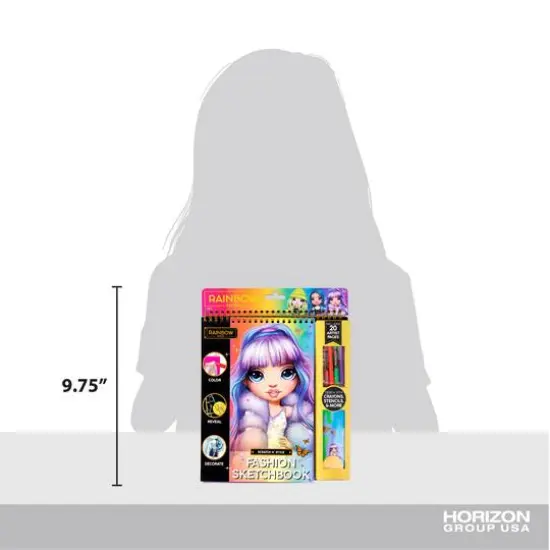 Rainbow High Scratch 'n Style Fashion Sketchbook {5}