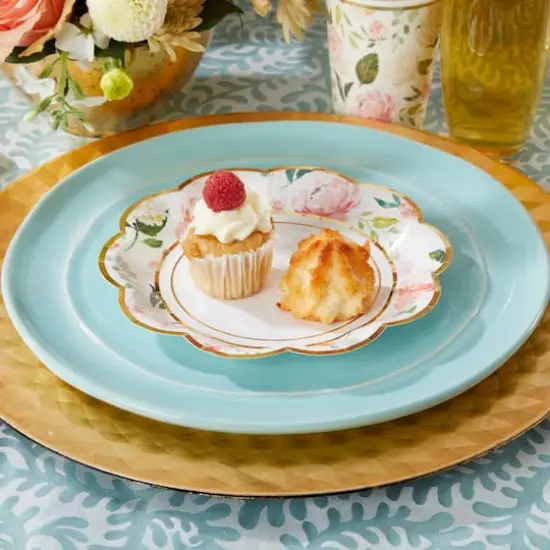 Kate Aspen&reg; 7" Brunch Floral Paper Plates, 32ct. {5}