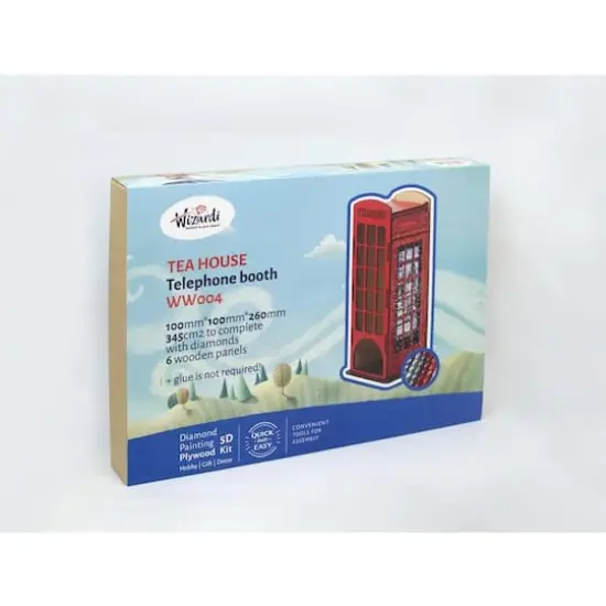 Wizardi Diamond Painting Kit Smile {3}