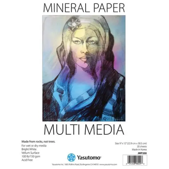 Yasutomo&reg; Mineral Paper Multi Media Pad {2}