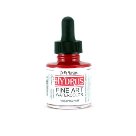 Dr. Ph. Martin's&reg; Hydrus&trade; Fine Art Watercolor, 1oz. 4H Deep Red Rose {1}