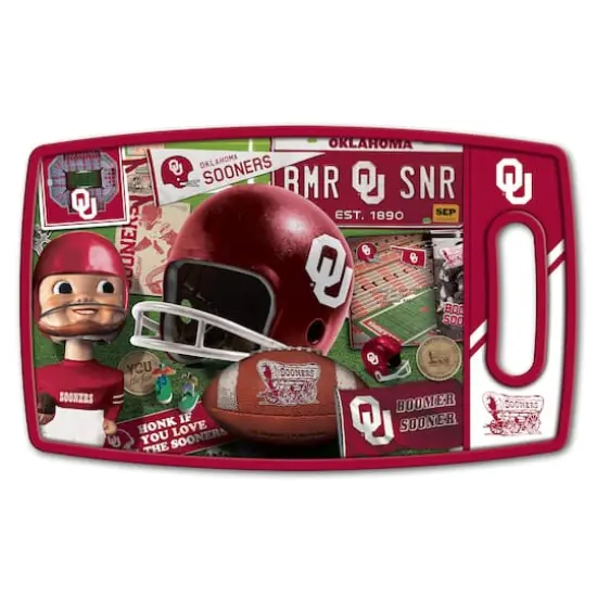 College Retro Series Cutting BoardOklahoma Sooners {1}