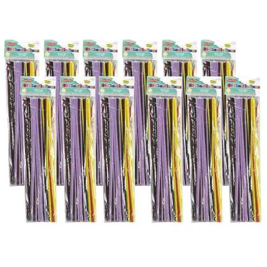 Charles Leonard Creative Arts™ Chenille Stems, 12 Packs of 100 {1}