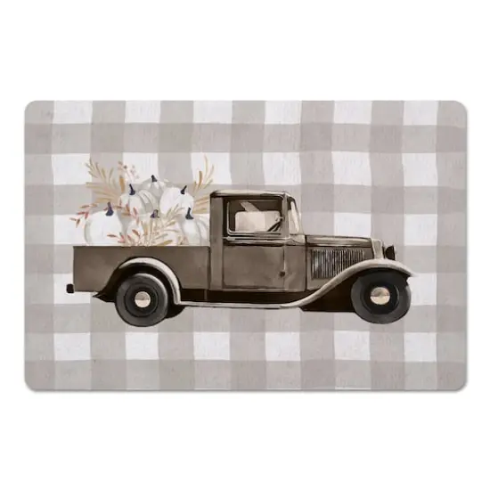 Neutral Harvest Truck Floor Mat {1}
