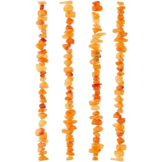Orange Quartz Chip Beads by Bead Landing&trade; {4}