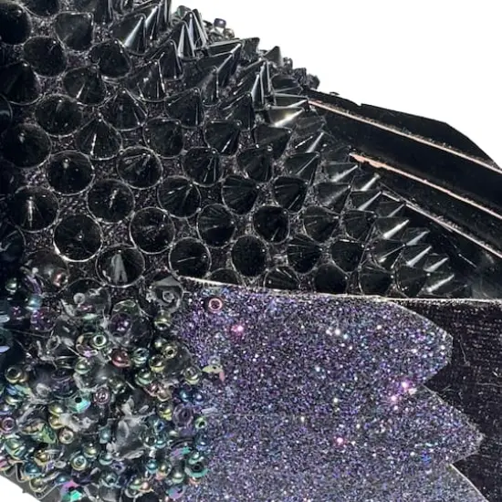 7" Black Crow with Studs by Ashland&reg; {4}