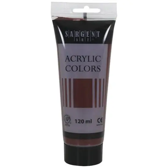 Sargent Art&reg; Acrylic Paint, 120 mL, 6ct. Burnt Umber {4}