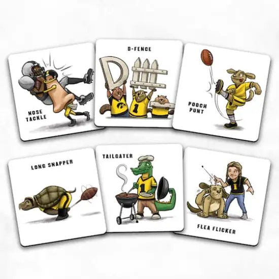 College Team Licensed Memory Match Game Iowa Hawkeyes {5}
