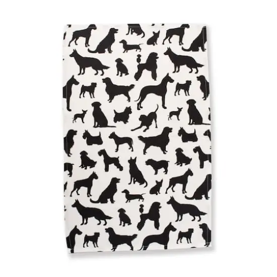 DII&reg; Dog Printed Dishtowel Set {4}