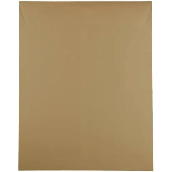 JAM Paper 10" x 13" Open End Catalog Premium Envelopes, 25ct. Tan Brown {1}
