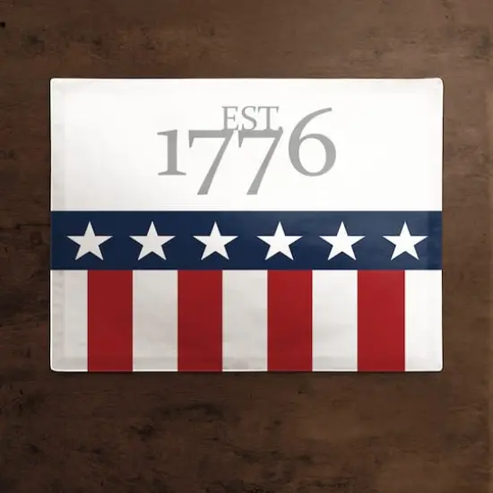 Est. 1776 Twill Placemat {3}