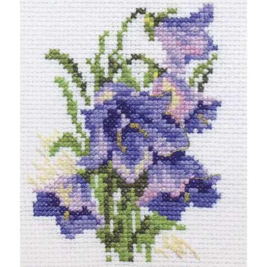 Alisa Bluebells Cross Stitch Kit {1}