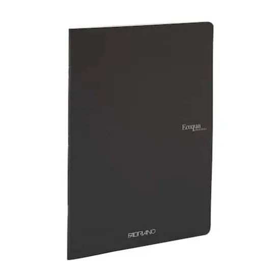 Fabriano&reg; EcoQua Original A5 Dotted Staple-Bound Notebook Black {4}