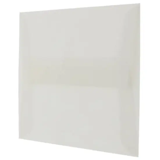 JAM Paper A7 Translucent Vellum Invitation Envelopes, 25ct. Platinum Silver {4}