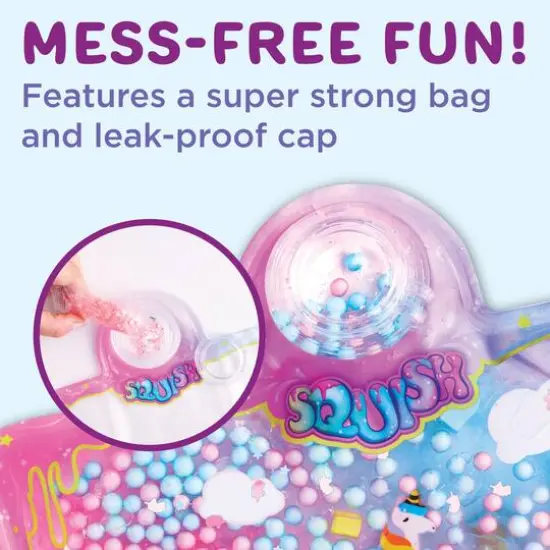Creativity for Kids&reg; Super Squish Unicorn Fidget Bag Kit {7}