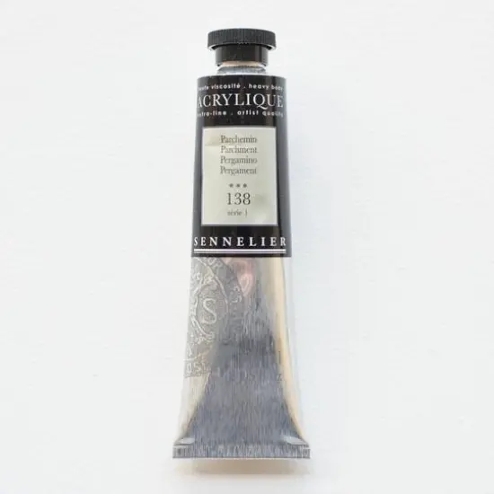 Sennelier Extra Fine Artists' Acrylic Paint, 60mL 138 Parchment S1 {1}