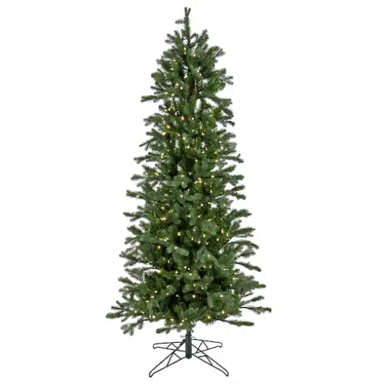 7.5ft. Pre-Lit Balsam Artificial Christmas Tree, Dual Color&reg; LED Lights {1}