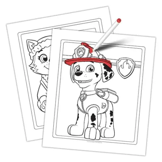 Imagine Ink® COLOR! PAW Patrol™ Mess Free Coloring Pad & Marker Set {3}