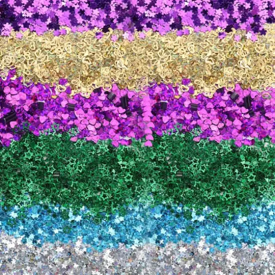 Signature&trade; Iridescent Shapes Glitter Caddy by Recollections&trade; {3}