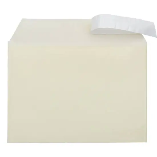 JAM Paper 4.62" x 6.43" Self Adhesive Closure Cello Sleeves, 100ct. Yellow {4}