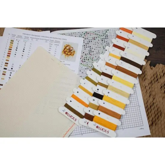 Luca-S Fragrant and Fluffy Counted Cross-Stitch Kit {6}