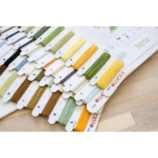 Luca-S September Bouquet Counted Cross-Stitch Kit {8}