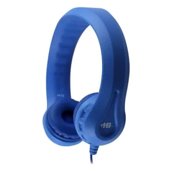HamiltonBuhl&reg; Flex-Phones&trade; Blue Indestructible Foam Headphones {3}