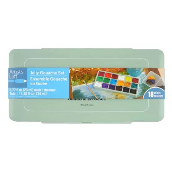 Jelly Gouache 18 Color Paint Set by Artist's Loft&trade; {5}