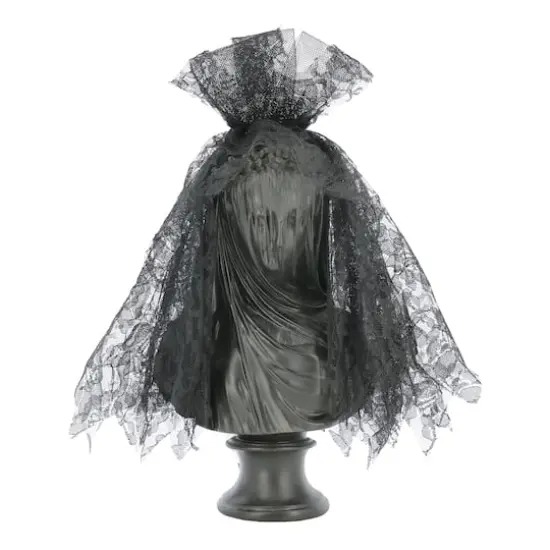 18" Woman in Black Veil Tabletop Bust by Ashland&reg; {1}