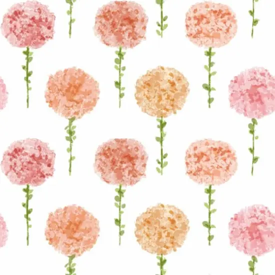 RoomMates Mum Floral Peel & Stick Wallpaper Pink {1}