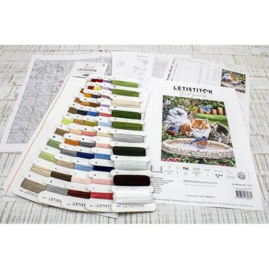 Letistitch Splashing Up Some Fun Counted Cross Stitch Kit {5}
