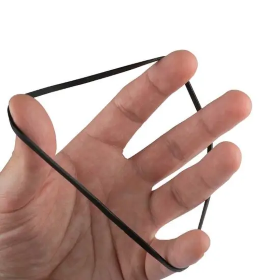 JAM Paper Size 117B Black Rubber Bands, 100ct. {5}