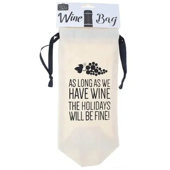 Personality Case&trade; Holidays Canvas Wine Bag {4}