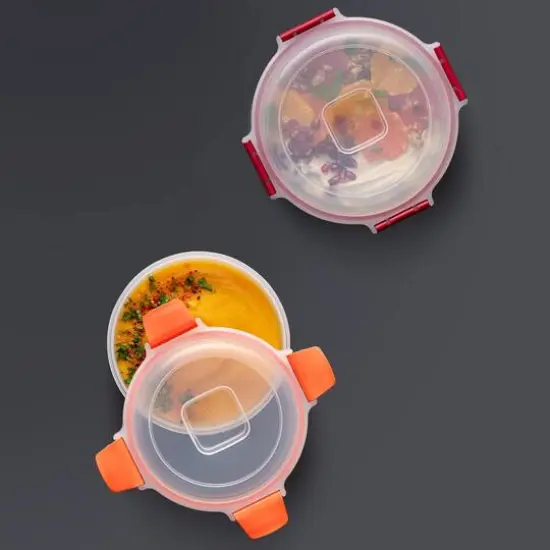 Joseph Joseph Nest Lock 8-piece Round Food Storage Container Set Multicolor {6}