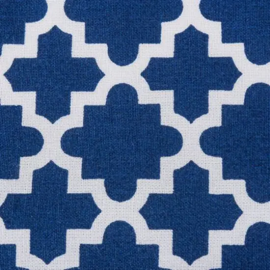 DII&reg; Nautical Blue Lattice Placemat Set, 6ct. {6}