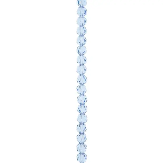 Preciosa Glass Crystal Round Beads, 4mm by Bead Landing&trade; Light Sapphire {1}