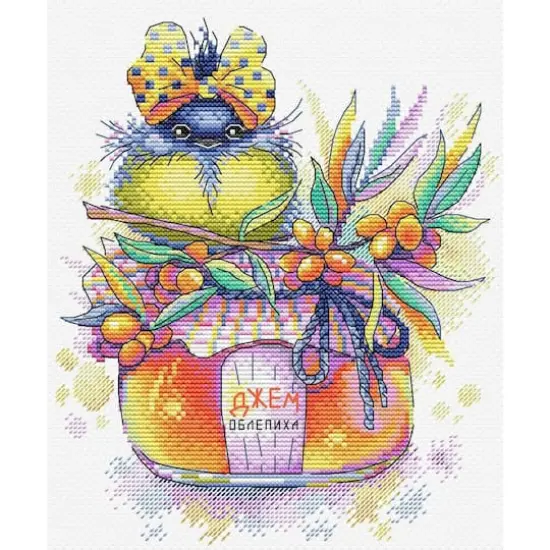 MP Studia Sunny Sea-Buckthorn Cross Stitch Kit {1}