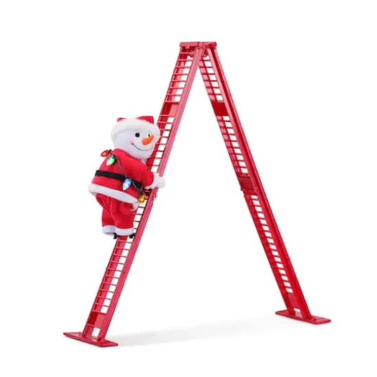 Snowman Tabletop Climber {1}