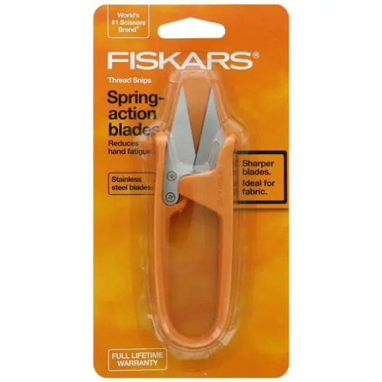 Fiskars&reg; 5" Thread Snips Spring Action Blades {1}