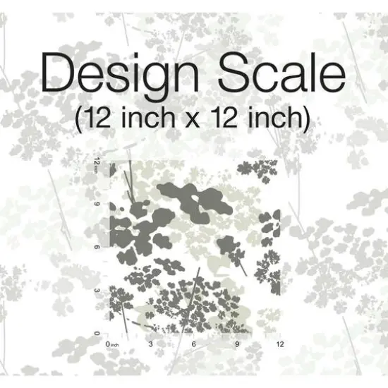 RoomMates Queen Anne's Lace Peel & Stick Wallpaper Brown {7}